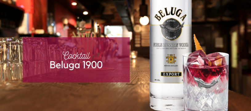 Recette cocktail : Beluga 1900
